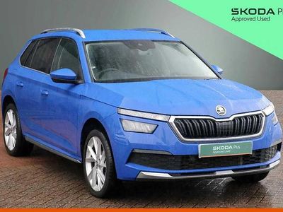 Used Skoda Kamiq SE L Executive 115 HP (84 kW) 2024 Blue SUV