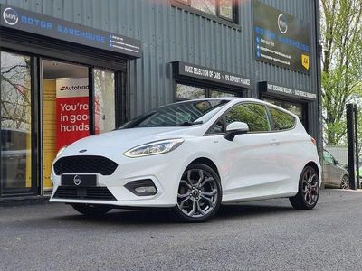Begagnad Ford Fiesta ST-Line 100 HK (73 kW) 2019 Vit Halvkombi