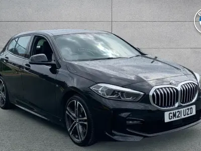 Used BMW 118 M Sport 134 HP (98 kW) 2021 Black Hatchback