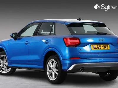 Used Audi Q2 S-Line 113 HP (83 kW) 2019 Blue SUV