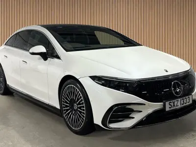 Used Mercedes EQS450+ AMG Line Premium Plus 244 kW (333 HP) 2023 White Sedan