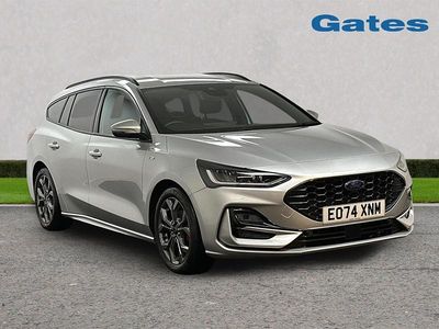 Silver Used 2024 Ford Focus ST-Line Estate | £19,799 (Good price)