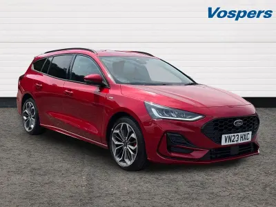 Used Ford Focus ST-Line X 153 HP (112 kW) 2023 Red Estate