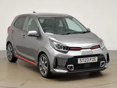 Begagnad Kia Picanto GT-Line 2023 Grå Halvkombi