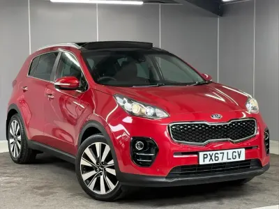 Used Kia Sportage 141 HP (103 kW) 2017 Red SUV