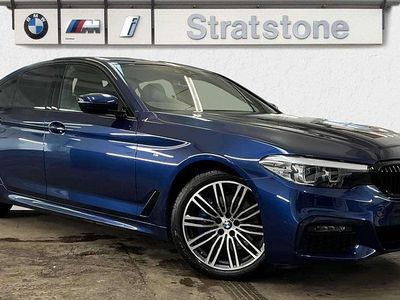 Blue Used 2020 BMW 530 M Sport Sedan | £24,350 (Good price)