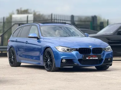 Begagnad BMW 335 M Sport 313 HK (230 kW) 2014 Blå Kombi