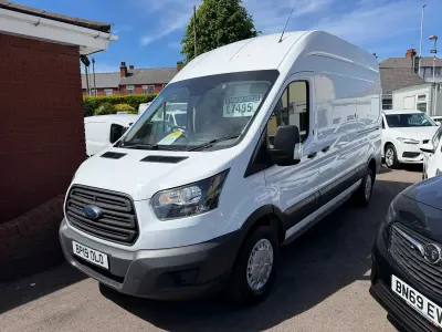 Used Ford Transit 130 HP (95 kW) 2019 White Van