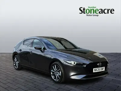 Ny Mazda 3 Takumi-Line 138 HK (101 kW) 2026 Grå Halvkombi