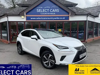 Used Lexus NX300h 197 HP (144 kW) 2019 White SUV