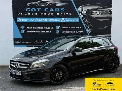 Used Mercedes A220 AMG 170 HP (125 kW) 2014 Black Hatchback