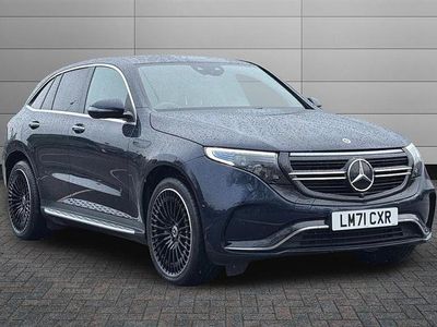 Used Mercedes EQC400 AMG Line Premium Plus 300 kW (408 HP) 2021 Blue SUV