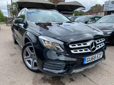 Used Mercedes GLA200 AMG line 156 HP (114 kW) 2018 Black SUV