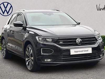 Used VW T-Roc R-line 150 HP (110 kW) 2022 Black SUV