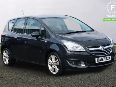 Used Vauxhall Meriva 101 HP (74 kW) 2017 Black MPV