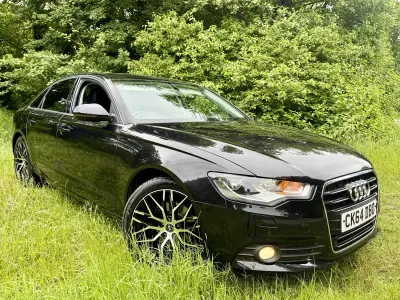 Used Audi A6 2014 Black Sedan