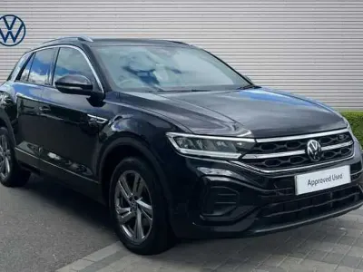 Used VW T-Roc R-line 150 HP (110 kW) 2023 Black SUV