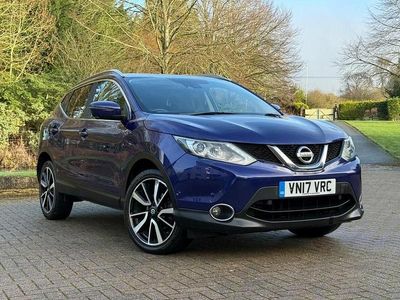 Blue Used 2017 Nissan Qashqai Tekna SUV | £7,950 (Fair price)