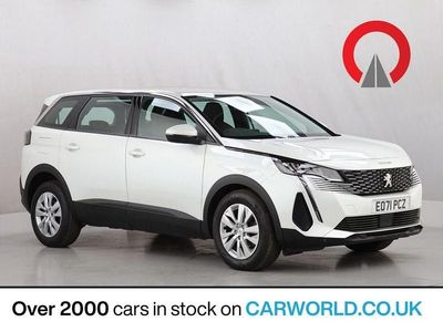 White Used 2021 Peugeot 5008 Active Premium SUV | £14,900 (Fair price)
