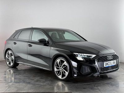 Used Audi A3 Sportback 150 HP (110 kW) 2023 Black Hatchback