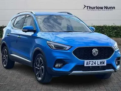 Usado MG ZS Exclusive 111 HP (81 kW) 2024 Azul SUV