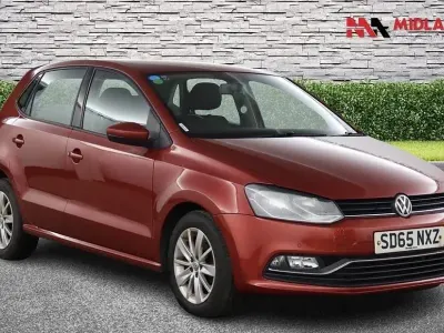 Used VW Polo SE 2015 Red Hatchback