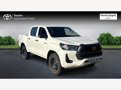 White Used 2022 Toyota HiLux Active Pickup | £19,999 (Fair price)