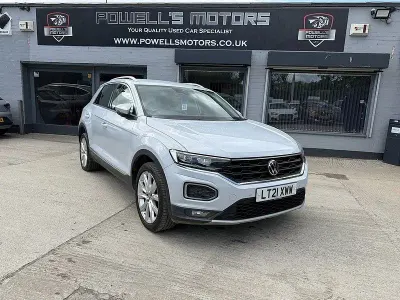 Begagnad VW T-Roc SEL 150 HK (110 kW) 2021 Silver SUV