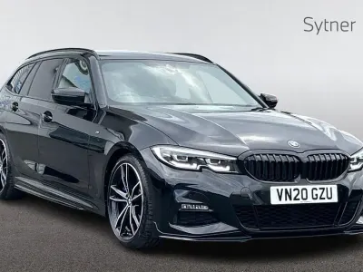 Used BMW 330 M Sport 254 HP (186 kW) 2020 Black Estate