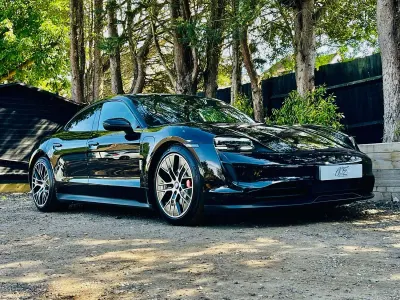 Used Porsche Taycan 4S 2023 Black Sedan