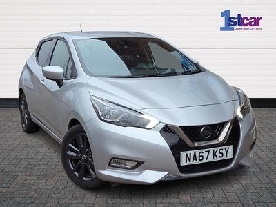 Used Nissan Micra N-Connecta 90 HP (66 kW) 2017 Silver Hatchback