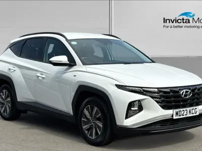 Used Hyundai Tucson SE 150 HP (110 kW) 2023 Clear white gloss SUV