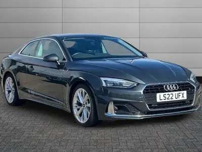 Used Audi A5 Comfort 150 HP (110 kW) 2022 Manhattan grey Coupe