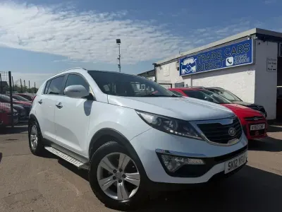 Używany Kia Sportage 115 KM (84 kW) 2012 Biały SUV