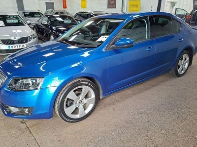Begagnad Skoda Octavia Sport 110 HK (80 kW) 2017 Blå Halvkombi