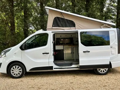 Used Vauxhall Vivaro Sportive 125 HP (91 kW) 2018 White MPV