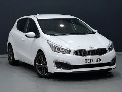 Used Kia Ceed 2017 White Hatchback