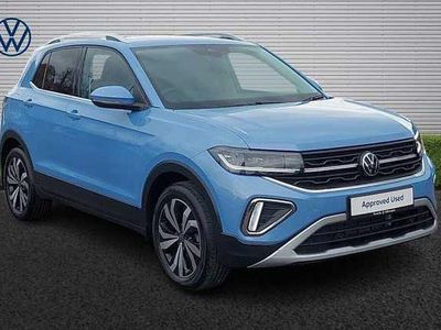 Used VW T-Cross Style 115 HP (84 kW) 2024 Blue SUV