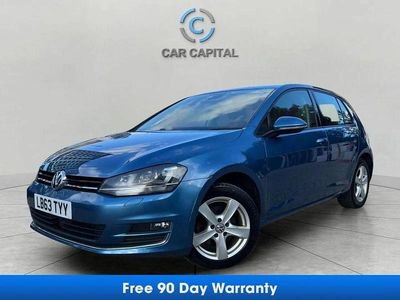 Used VW Golf VII GT 2013 Blue Hatchback