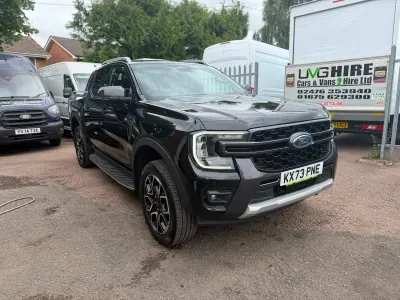 Used Ford Ranger Wildtrack 205 HP (150 kW) 2023 Black Pickup