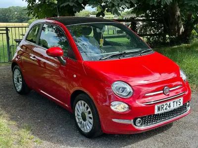 Used Fiat 500 2024 Red Hatchback