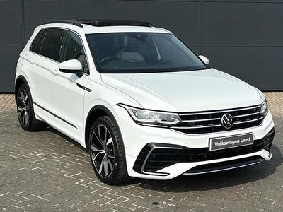 Used VW Tiguan R-line 150 HP (110 kW) 2022 White SUV