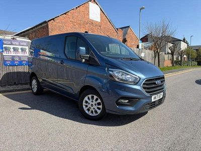 Used Ford Transit Custom Limited 130 HP (95 kW) 2021 Blue Van