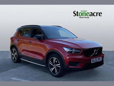 Used Volvo XC40 R-Design 161 HP (118 kW) 2022 Red SUV