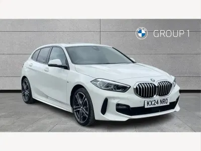 Used BMW 118 M Sport 136 HP (100 kW) 2024 White Hatchback