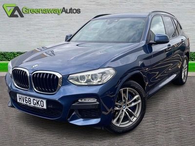 Used BMW X3 M Sport 265 HP (194 kW) 2018 Blue SUV