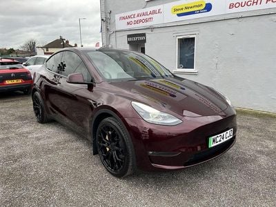Used Tesla Model Y Long Range AWD 282 kW (384 HP) 2024 Red SUV