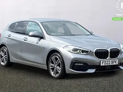 Used BMW 118 Sport Line 136 HP (100 kW) 2022 Grey Hatchback