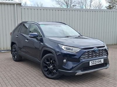 Used Toyota RAV4 Hybrid 222 HP (163 kW) 2021 Blue SUV