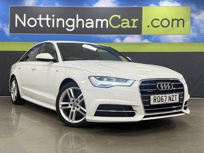Used Audi A6 S-Line 190 HP (139 kW) 2017 White Sedan